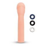 Man using Size Up Penis 3 Inch Extender for increased length and girth